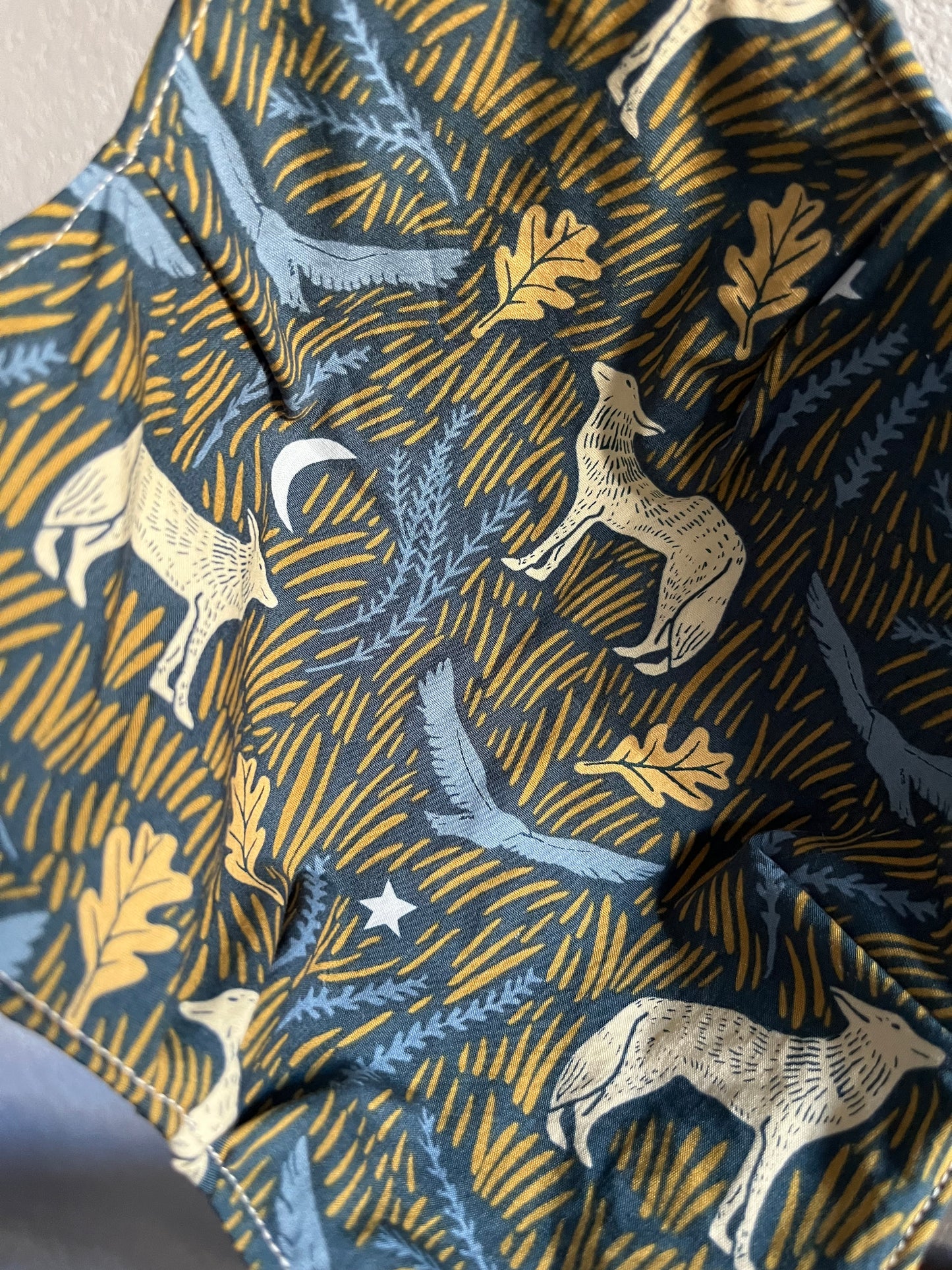 Blue Wolf Bowl Cozy